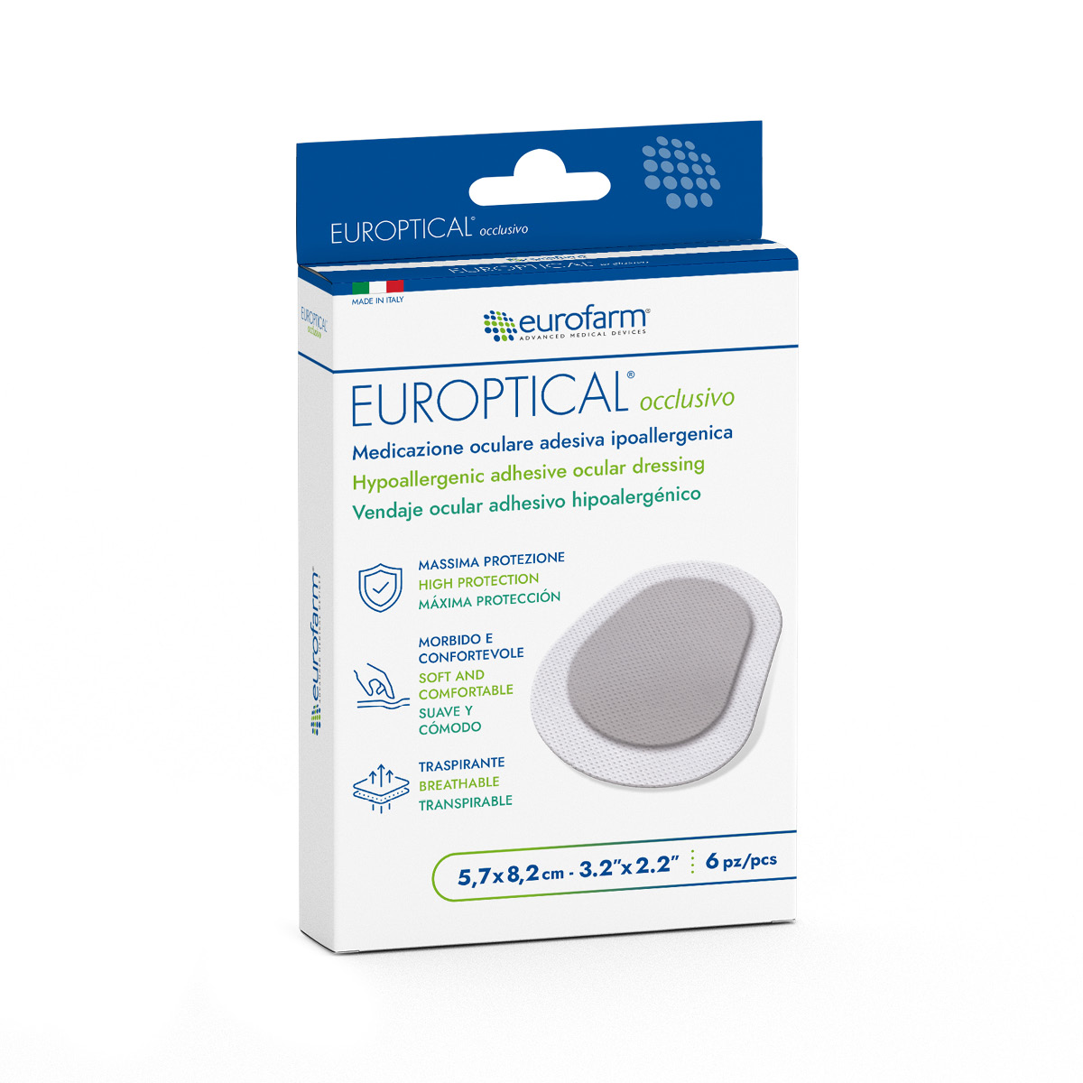 Europtical occlusivo 5,7x8,2