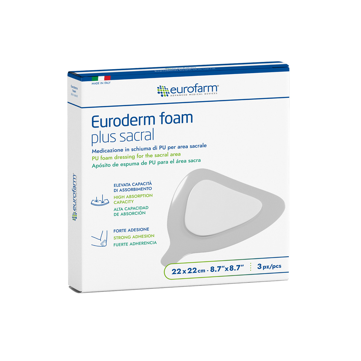 Euroderm foam plus sacral